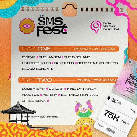 SMS Fest 2024 Full Line Up