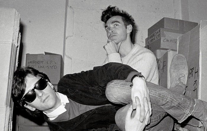 Morrissey and Johnny Mar by Clare Muller-Redferns